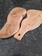 3 kaas of hapjesplanken 2 olijfhout, Ophalen of Verzenden, Zo goed als nieuw, Overig