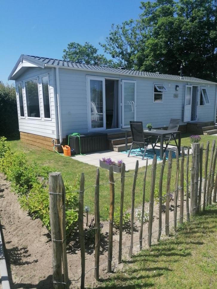Chalet_Stacaravan_Mobilheim_Noordwijkerhout  te koop, Caravans en Kamperen, Stacaravans, tot en met 4, Ophalen