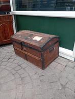 Oude vintage brocante kist, Ophalen