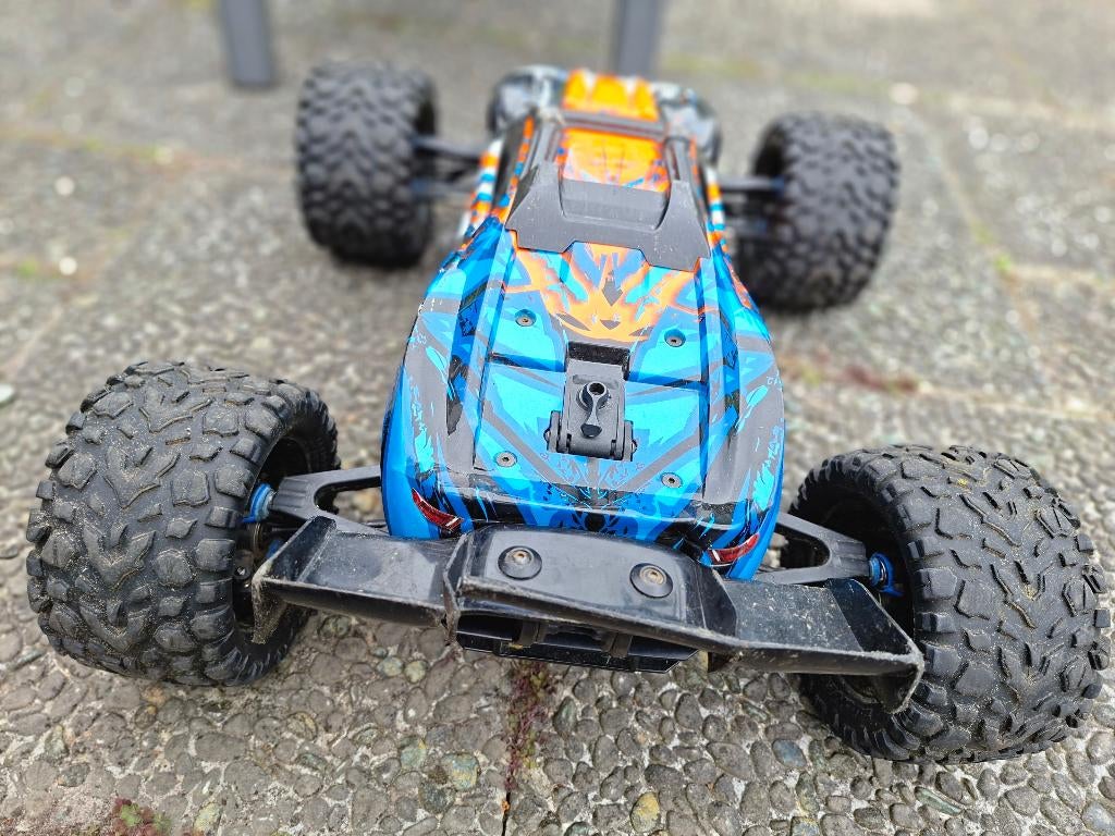 Traxxas 1/10 E-Revo VXL Brushless 4WD 6S (gereviseerd!), Hobby en Vrije tijd, Modelbouw | Radiografisch | Auto's, Gebruikt, Auto offroad