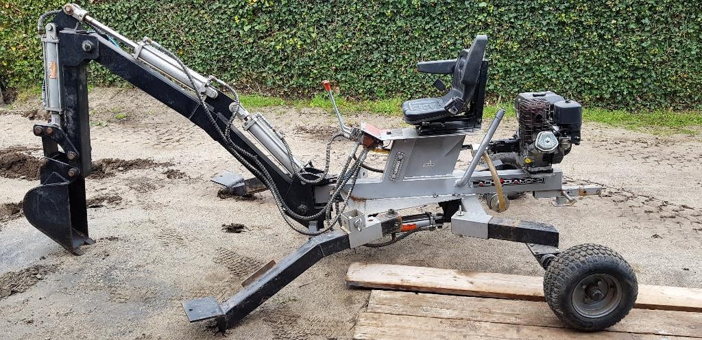 spinggraafmachine Minigraafmachine, Ophalen, Zo goed als nieuw