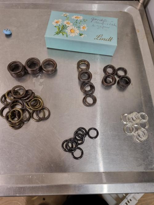 ringen voor gordijnen verschillende maten, Ophalen of Verzenden, 'T Olde Gre-j, Info@toldegrej.nl, Endepoelstraat 20f Didam