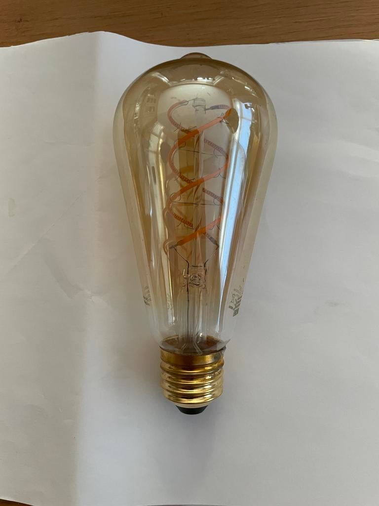 Vier filament ledlampen van het merk Lucide, Huis en Inrichting, Lampen | Losse lampen, Ophalen, Led-lamp, Minder dan 30 watt