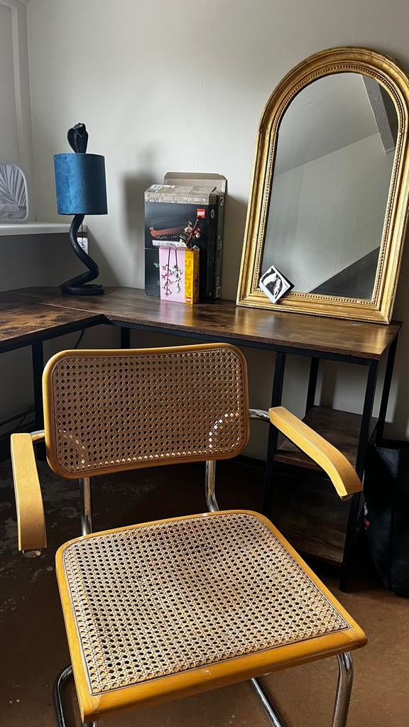 Vintage Eetkamerstoel/bureaustoel, Huis en Inrichting, Stoelen, Ophalen, Gebruikt, Eén