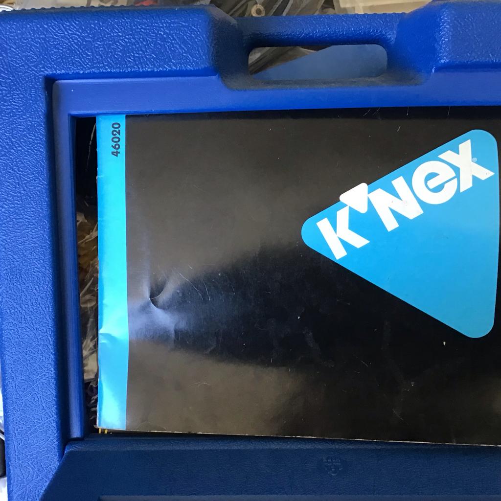 K'nex koffer blauw 46020, Ophalen of Verzenden, Nieuw, Bouwen