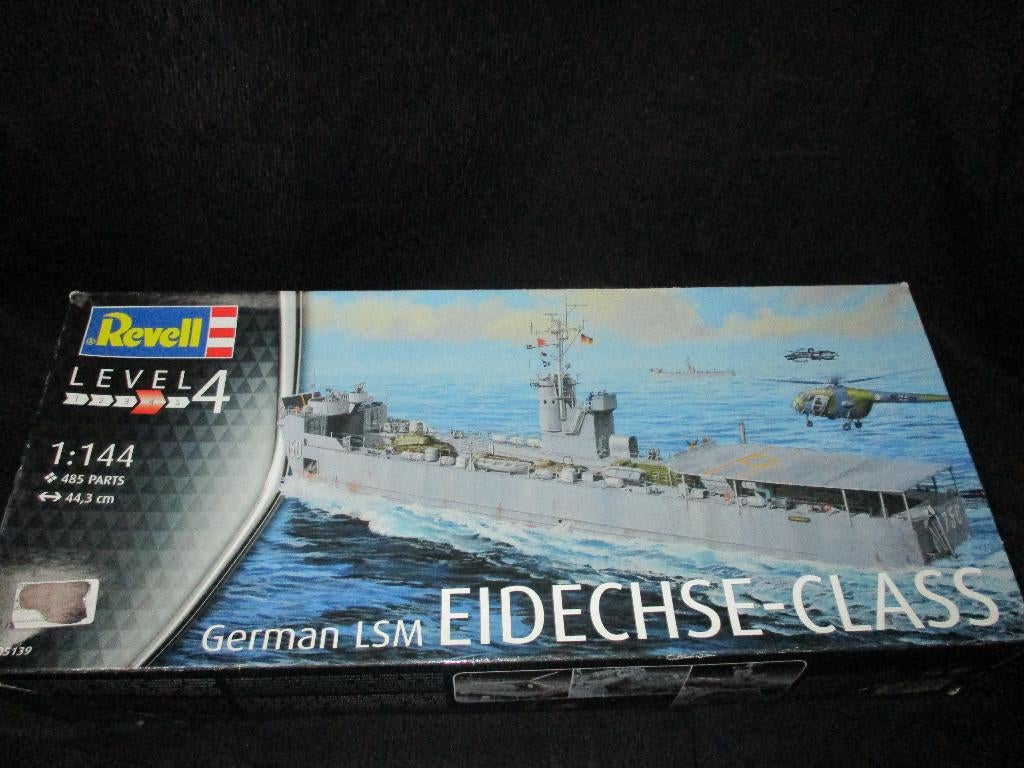 H-319,REVELL 1-144,NO,05139,German LSM Eidechse Class, Ophalen of Verzenden, Nieuw, Overige merken