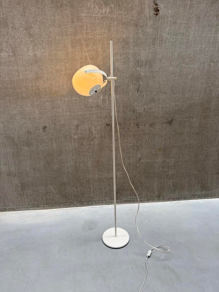 Vintage Dijkstra Mushroom Vloerlamp - Dutch Design Jaren '70, Ophalen, Kunststof, Gebruikt, 100 tot 150 cm