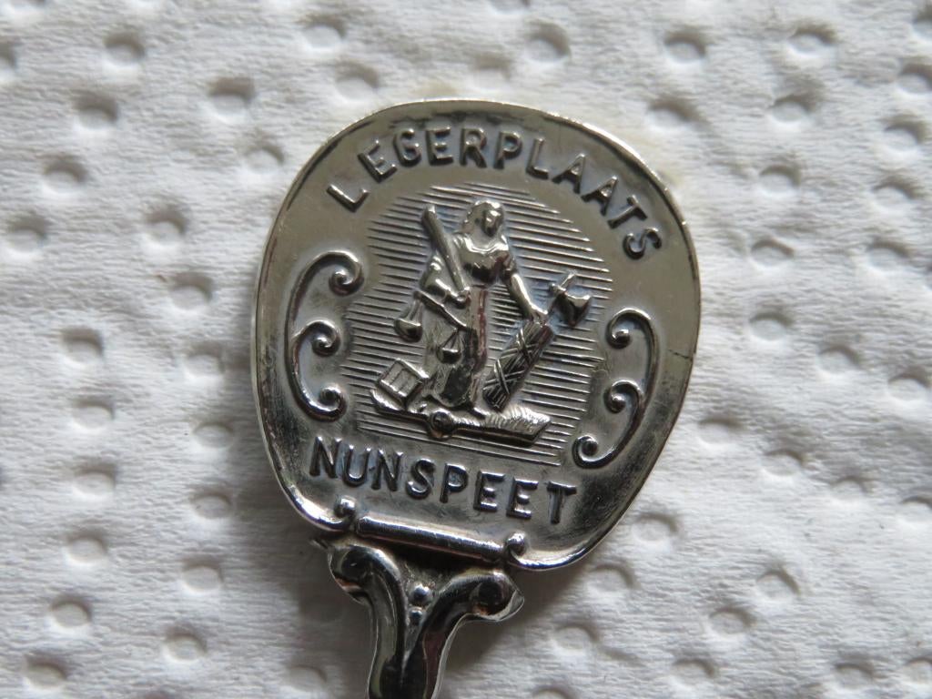 Lepeltje Kazerne Legerplaats Nunspeet, Verzamelen, Verzenden, Gebruikt, Overige materialen, Bestek