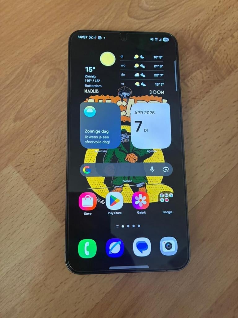 Samsung Galaxy S24 Plus 256GB, Galaxy S24, Zwart, Touchscreen, Ophalen of Verzenden