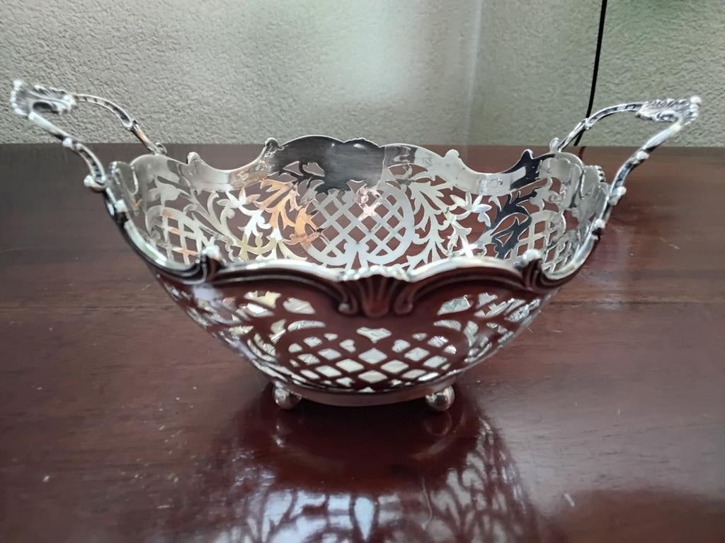 Prachtige Nederlands zilveren bonbonnie're van 1967, Ophalen of Verzenden, Zilver