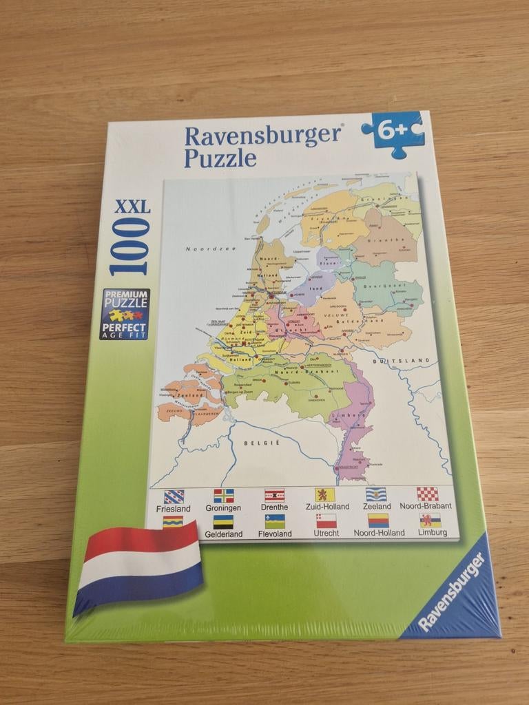 Ravensburger Puzzel Nederland 100 XXL stukjes 6+, Ophalen of Verzenden, Minder dan 500 stukjes, Nieuw, Legpuzzel