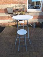 Sta tafel met 2 krukken, Ophalen, Zo goed als nieuw