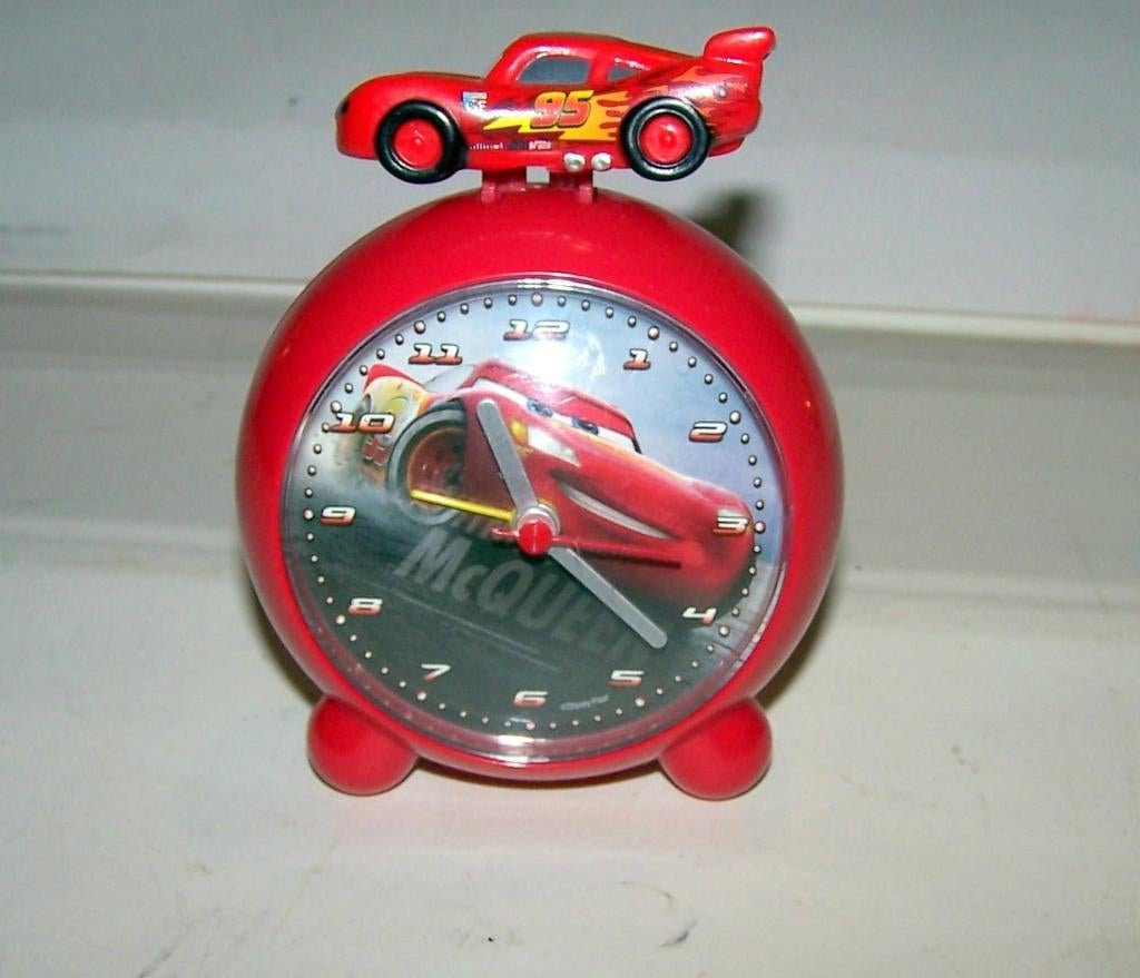 Mooi "Cars" wekkertje. Izgs., Ophalen of Verzenden, Nieuw, Klok