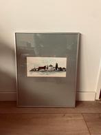 Aquarel Gezicht op Dordrecht - Ingelijst, Ophalen of Verzenden