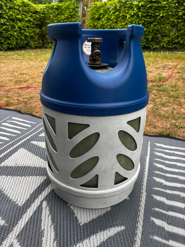 Ilight gasfles 7,5KG 2030 gekeurd, Ophalen, Gebruikt