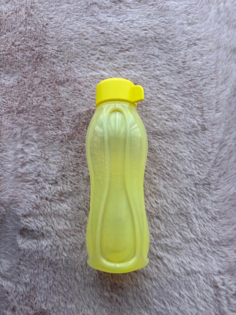 Tupperware Aqua Safe Fles Set 310 Ml - Roze En Paars, 2 Stuks