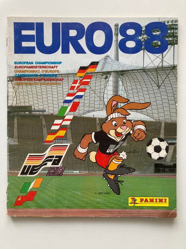 Panini Euro 88 - Compleet Album, Ophalen of Verzenden