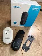 Reolink Video Deurbel PoE, Ophalen of Verzenden, Bewegingsdetectiesensor, Zo goed als nieuw, Bedraad