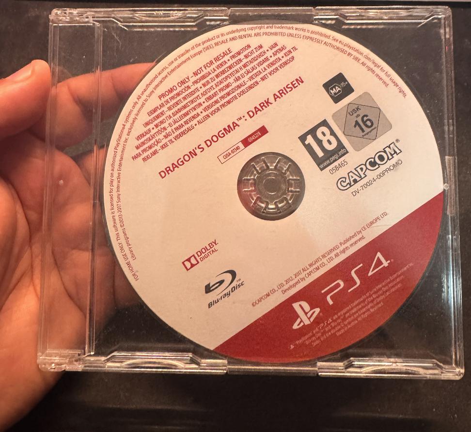 Dragon's Dogma: Dark Arisen — zeldzame promoversie (PS4), Avontuur en Actie, Vanaf 18 jaar, 1 speler, Eén computer