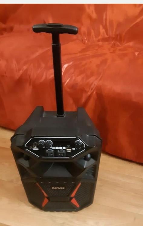 Denver Party Bluetooth Speaker met Trolleyfunctie, Audio, Tv en Foto, Luidsprekers, Zo goed als nieuw, Overige typen, Minder dan 60 watt