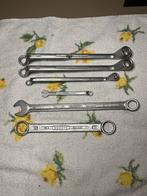 6 Gedore Steek- en Ringsleutels - Diverse Maten, Doe-het-zelf en Verbouw, Gereedschap | Handgereedschap, Ophalen of Verzenden