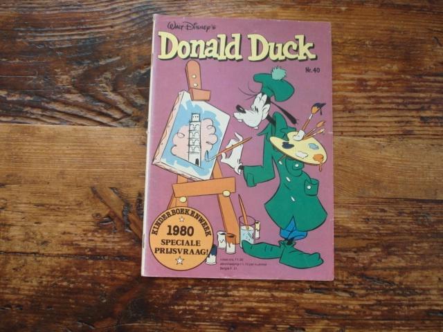Boekenweek.(1338) donald duck, kinderboekenweeknummer 40, Boeken, Boekenweekgeschenken, Gelezen, Ophalen of Verzenden
