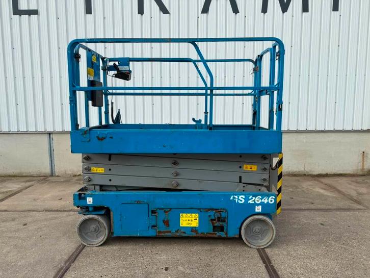 Genie 10 GS 2646 Schaarhoogwerker 10 meter (bj 2014), Zakelijke goederen, Machines en Bouw | Liften, Steigers en Ladders
