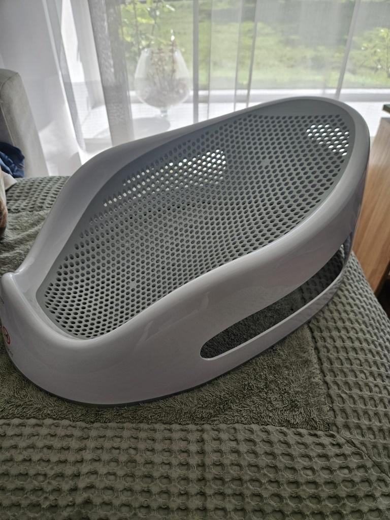 Angelcare Soft-Touch Grijs Badzitje, Zo goed als nieuw, Badzitje of Badring, Standaard, Ophalen