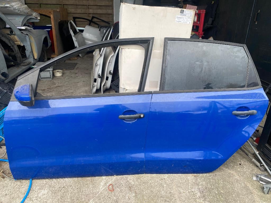 VW Polo 6R portier 4-deurs Compleet, Auto-onderdelen, Ophalen, Gebruikt, Achter, Volkswagen