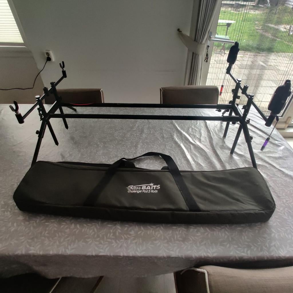 Star Baits Challenger Pod 3 Rods, Ophalen, Gebruikt