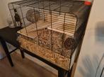 Hamsterkooi met toebehoren 58.5x38x47 Cm, Dieren en Toebehoren, Knaagdieren en Konijnen | Hokken en Kooien, Kooi, Minder dan 75 cm