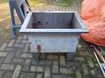 RVS bak / spoelbak / ontetterbak /opslag 60x40x40, Ophalen, Rvs, Rond, Rvs