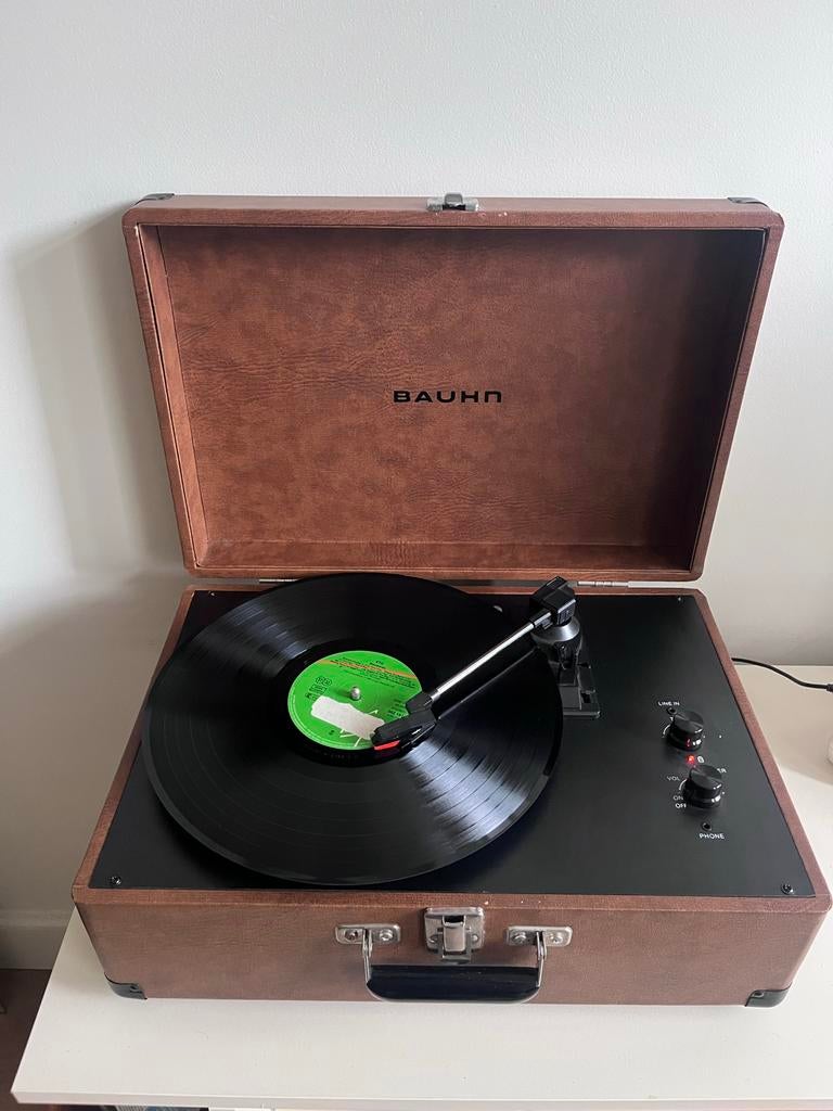 Bauhn Platenspeler - Jaren oud, goed geluid, Ophalen of Verzenden, Gebruikt, Platenspeler, Overige merken