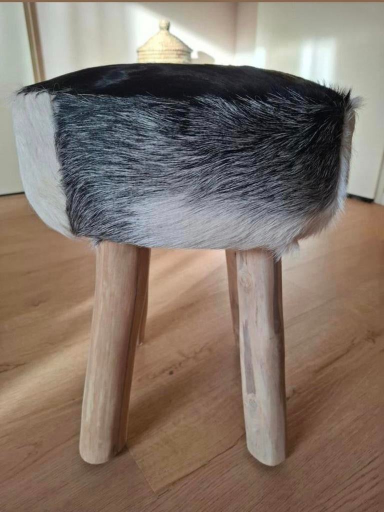 Boho ( stevige ) kruk, Huis en Inrichting, Ophalen, Hout