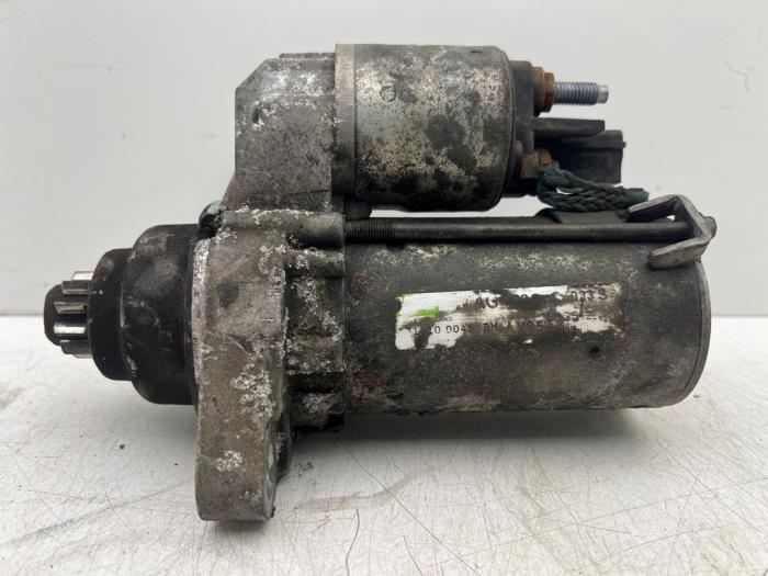 Startmotor van een Volkswagen Golf, Gebruikt, -, Volkswagen, -
