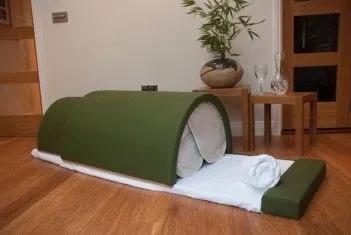 Infrarood sauna dome - Clearlight, Sport en Fitness, Sauna, Ophalen, Zo goed als nieuw, Infrarood, Complete sauna