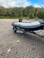 Rubberboot met 6 pk (evt teruil), Ophalen, Zo goed als nieuw, Overige typen, Motorboot