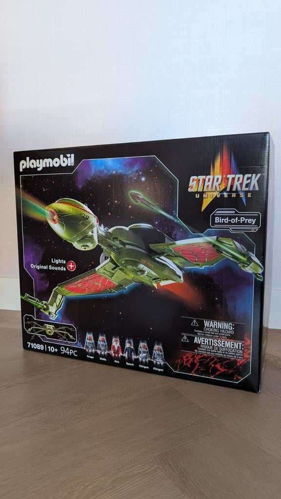 PLAYMOBIL Star Trek Universe Bird-of-Prey (71089) NIEUW!, Ophalen of Verzenden, Nieuw, Complete set