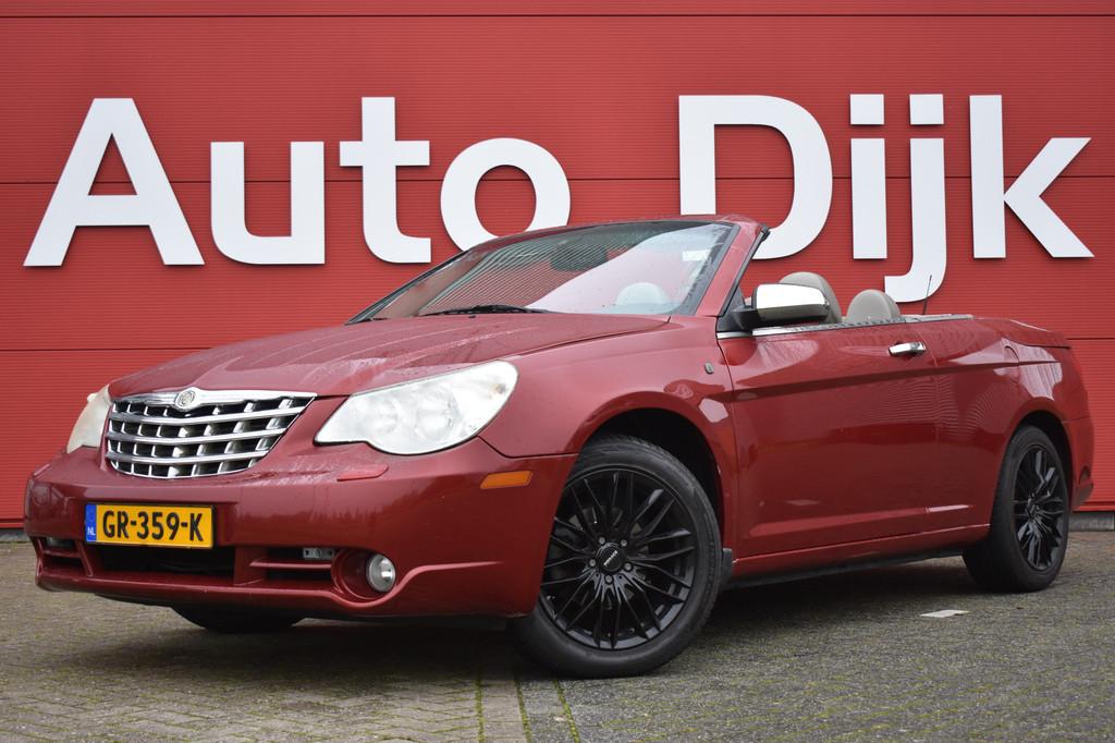 Chrysler Sebring Cabrio 2.7 Limited Business Edition Leder |, Auto's, Chrysler, Gebruikt, Beige, 190 pk, Cabriolet