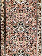 Vintage oosters wol floral vloerkleed loper koraal 70x222cm, Gebruikt, Klassiek, Oosters, 200 cm of meer, Onbekend