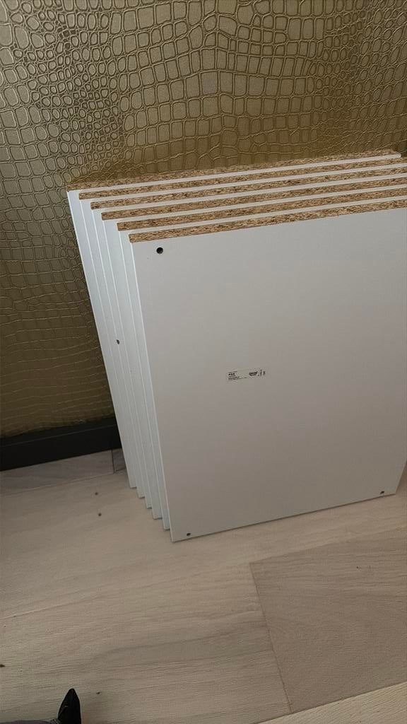 Ikea pax planken 50x35. 6x wit, Ophalen, Gebruikt, 200 cm of meer, 50 tot 100 cm
