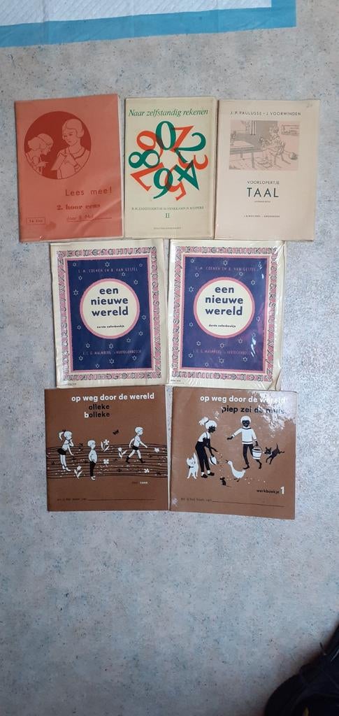 Nostalgische leerboekjes, Ophalen of Verzenden, Gelezen, Overige niveaus