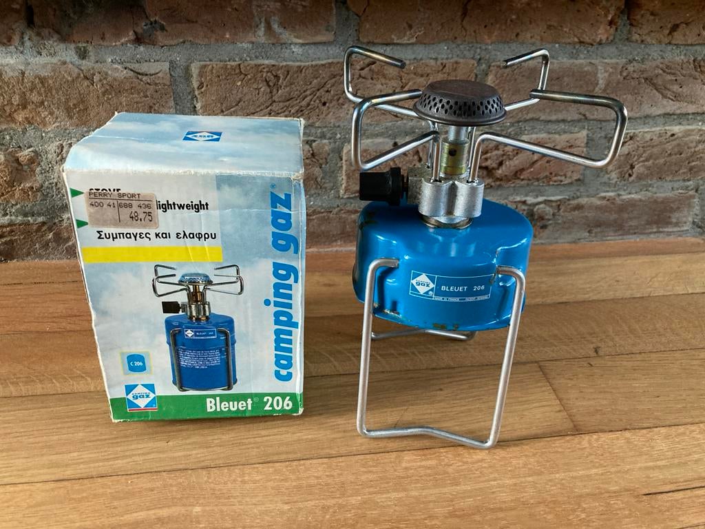 CampingGaz Bleuet 206 gasbrander - Ideaal voor trekvakanties, Ophalen, Gebruikt