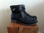Nette zwart leren enkellaarsjes Rieker mt 39, Ophalen of Verzenden, Zo goed als nieuw, Zwart