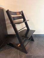 Zwarte Stokke trip trap met babyset, Ophalen, Zo goed als nieuw, Meegroeistoel