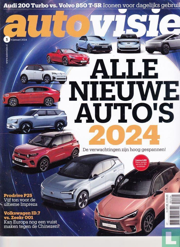 Autovisie 1 2024 : Volvo 850 T-5R - Subaru XV - Prodrive, Ophalen of Verzenden, Gelezen, Algemeen