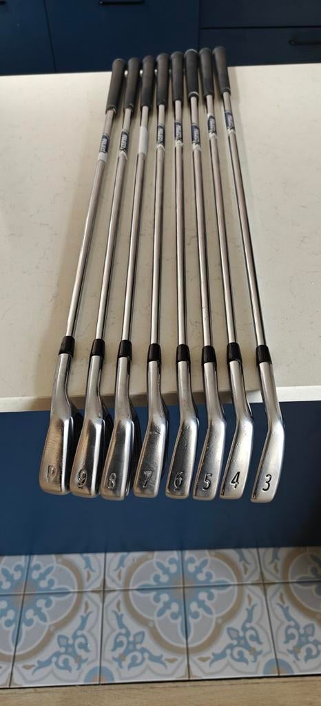 Titleist AP2 project X 5.5 golfset ijzers staal, Ophalen of Verzenden, Gebruikt, Set