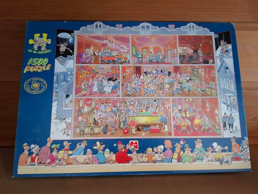 Jan van haasteren puzzel, Ophalen of Verzenden, 500 t/m 1500 stukjes, Zo goed als nieuw