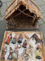 Kerstkribbe met beeldjes, Ophalen, Gebruikt