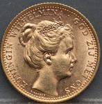 Mooi gouden tientje 1898 - 10 gulden 1898 Kroningstientje, Verzenden, Goud, Koningin Wilhelmina, Losse munt